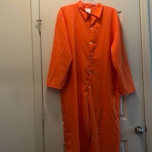 Orange Jumpsuit Couples Halloween Costumes